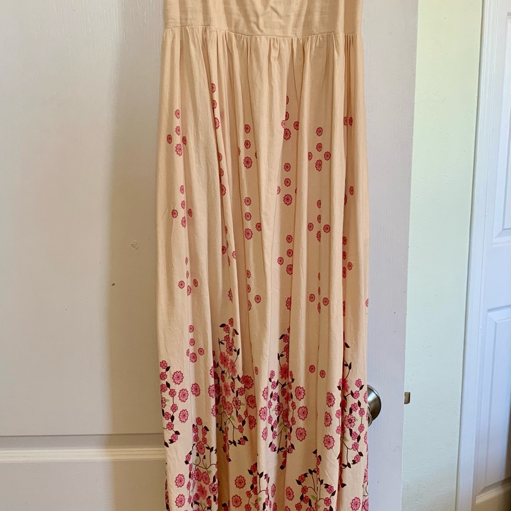 Floral Cream Dress